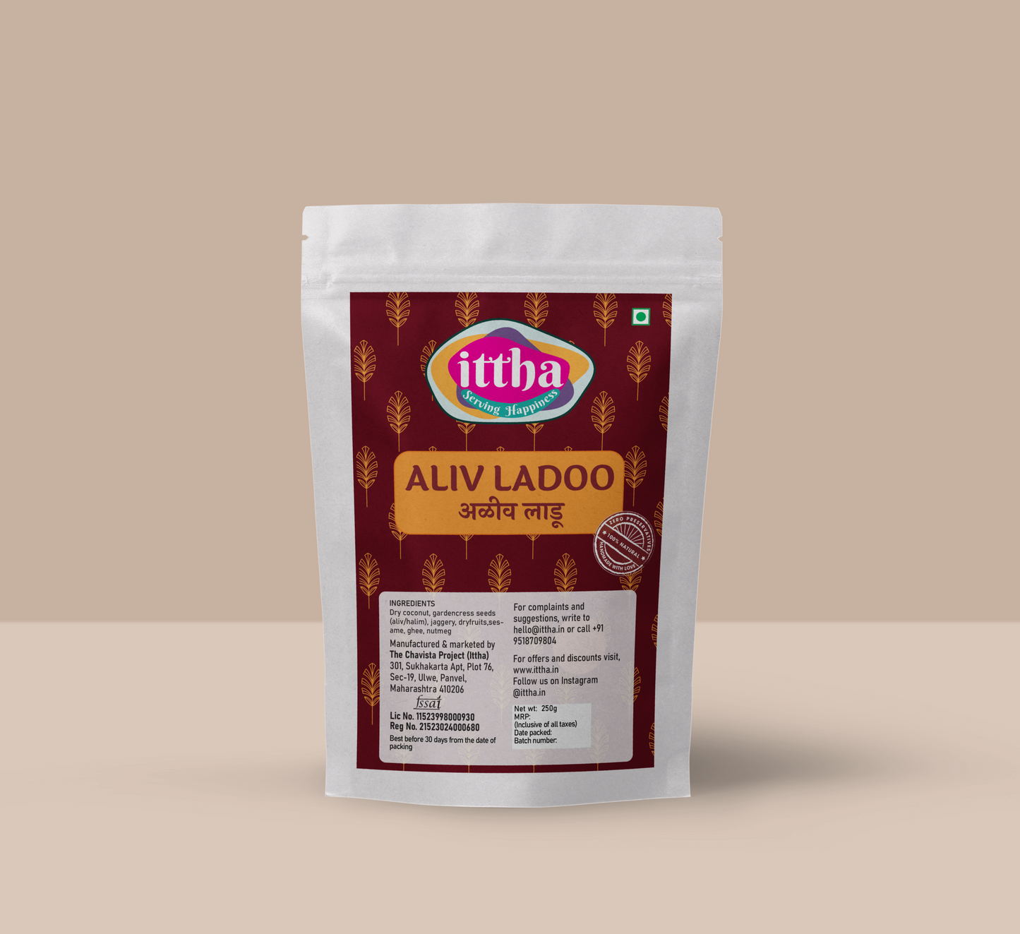 Halim (Garden cress seeds) Ladoo | Aliv Ladoo