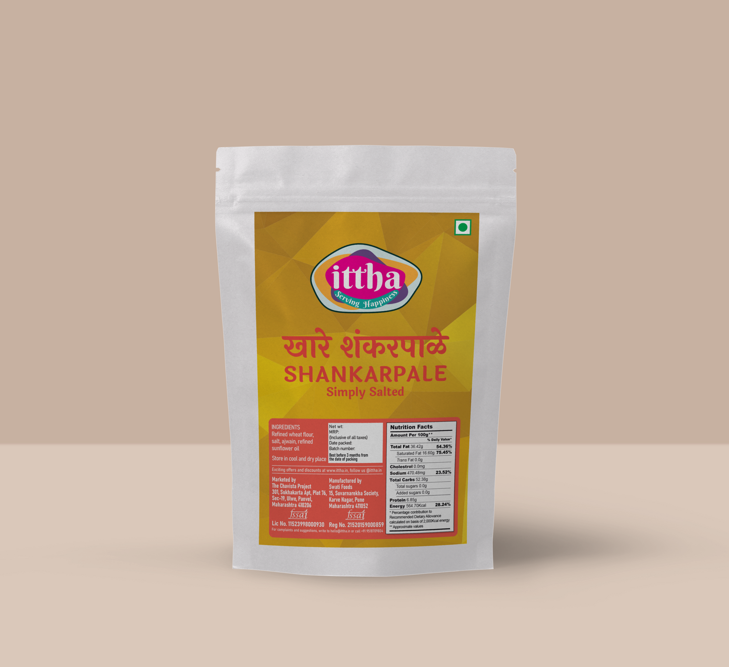 Salted Shankarpale | traditional crispy snack | best tea time snack