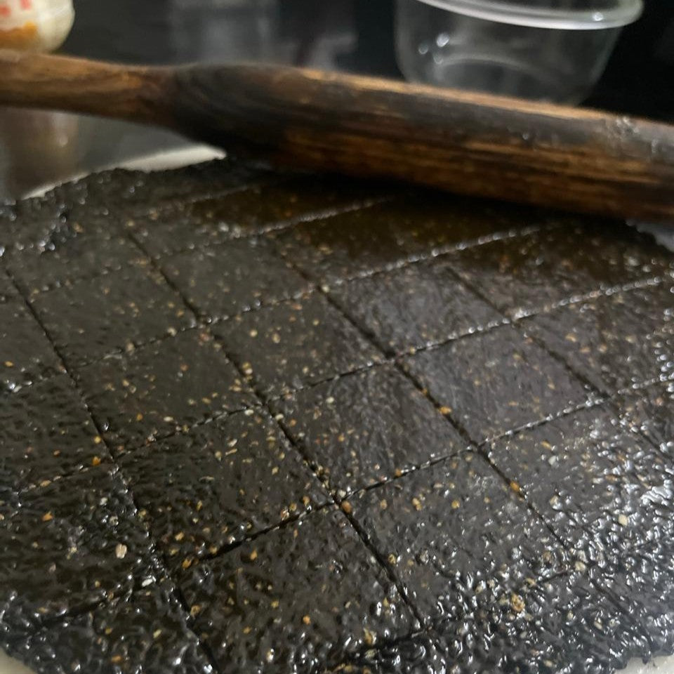Black Sesame Jaggery Chikki