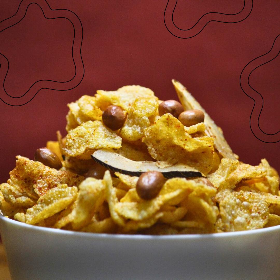 Cornflakes Chivda | मक्याचा चिवडा